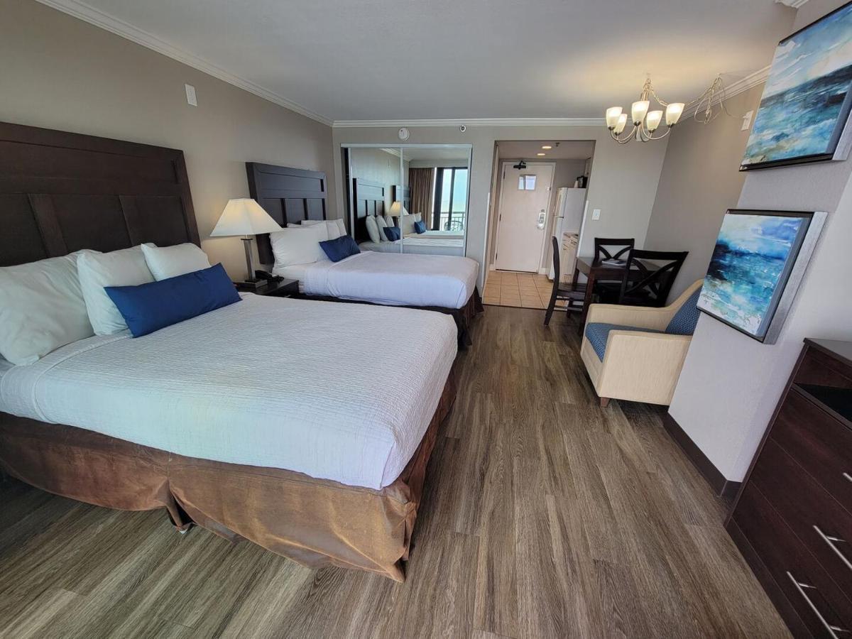 Direct Oceanfront Suite Caravelle Resort 615 Sleeps 4 Guests شاطئ ميرتل المظهر الخارجي الصورة